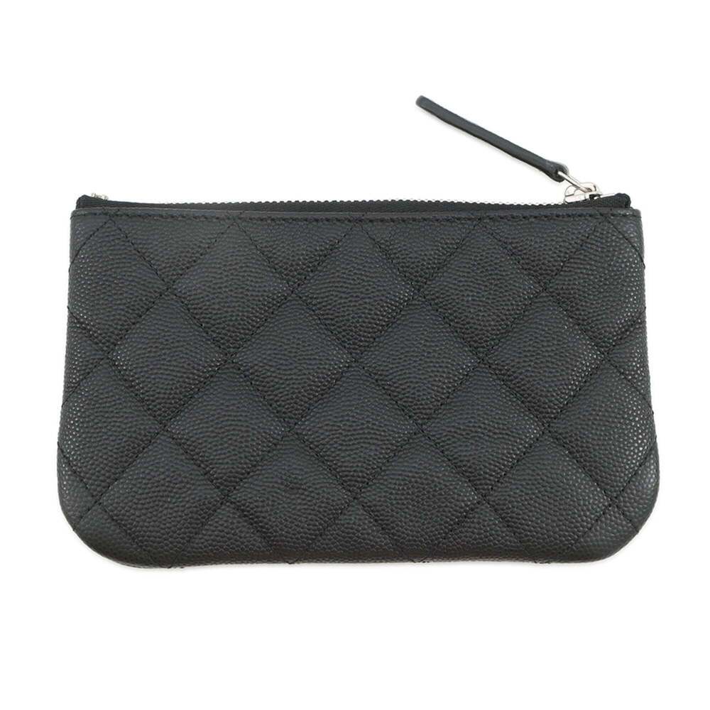 CHANEL Black Caviar Leather Pouch - Picture 3 of 8